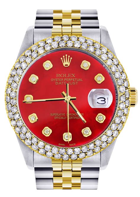 red and gold rolex